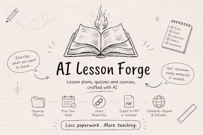 Cover image for Teachers spend hours planning. I