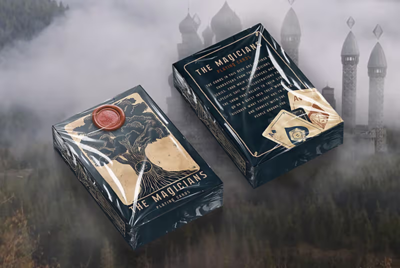 Cover image for The Magicians Playing Cards