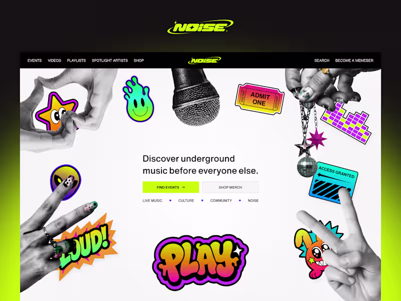Cover image for I've always loved websites that