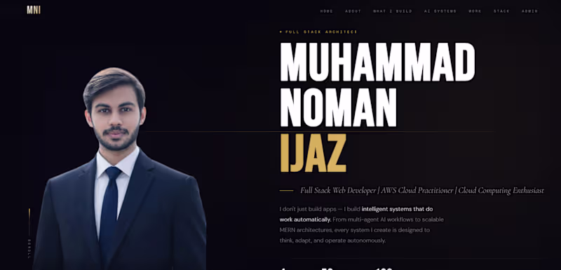 Cover image for Noman Portfolio
