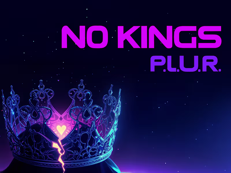 Cover image for "No Kings" Songs, Art Direction, Music Videos