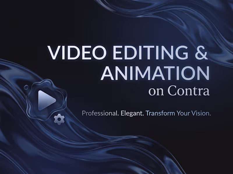 Cover image for Video Editing & Animation