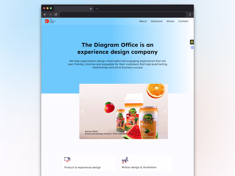 Cover image for Figma to WordPress Conversion for The Diagram Office