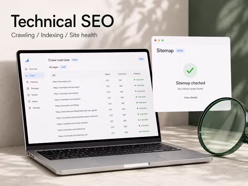 Cover image for Technical SEO fixes for crawling and indexing