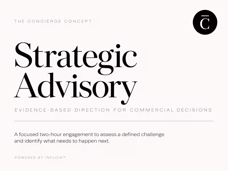 Cover image for Strategic Advisory