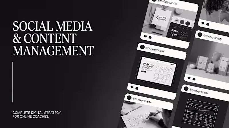 Cover image for Business Coach Content Management