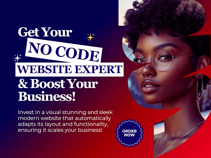 Cover image for No code website design