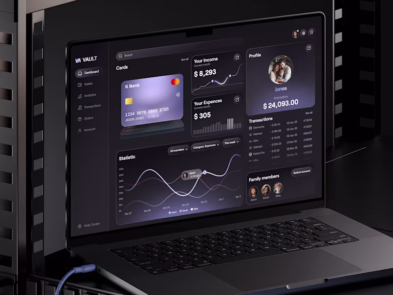 Cover image for 💻 PLATFORM | SAAS | DASHBOARD | FINTECH