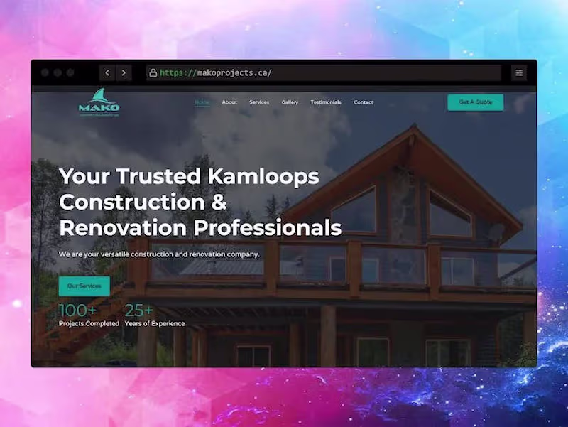 Cover image for Kamloops Construction Company | Mako Construction and Renovatio…