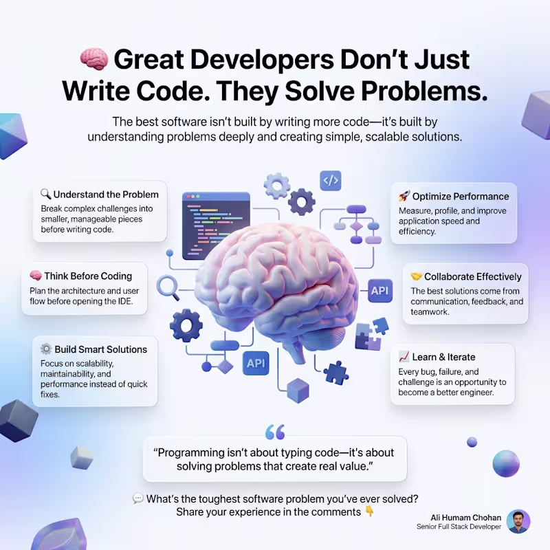 Cover image for Great developers don't just write