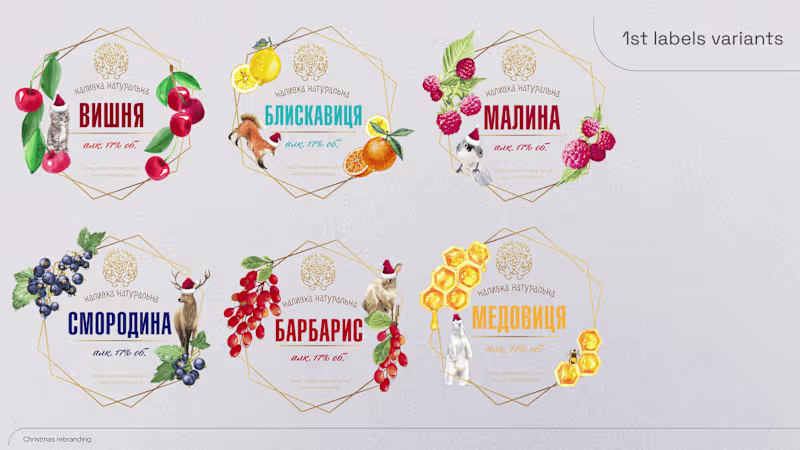 Cover image for Liqueurs Labels Variations