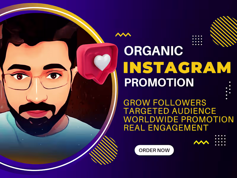 Cover image for Provide Instagram promotion services 