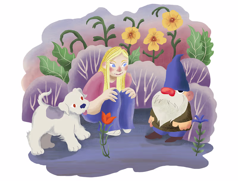 Cover image for Illustration for children's book 