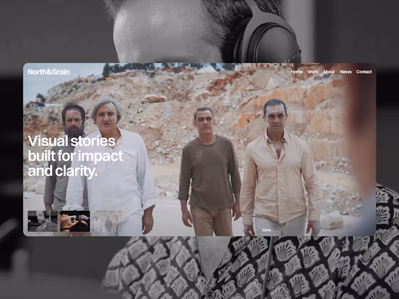 Cover image for North&Grain | Dynamic Video CMS Template Development in Framer