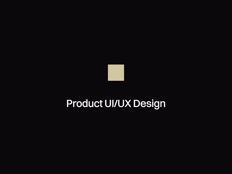 Cover image for Product UI/UX Design