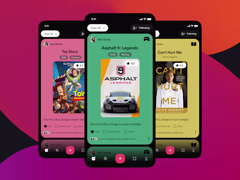 Cover image for User Interface Design for social app
