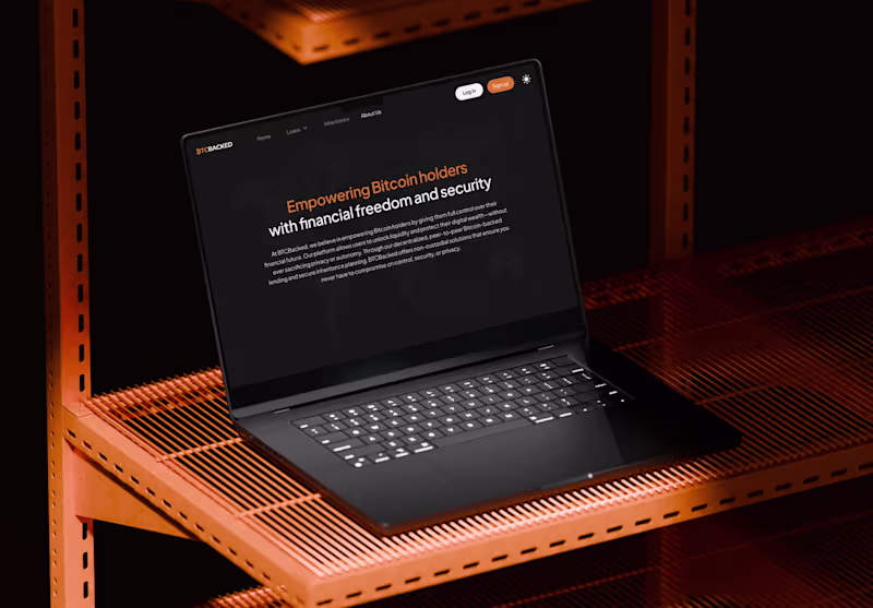 Cover image for BTCBacked - Bitcoin investment
