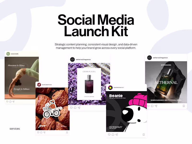 Cover image for Social Media Launch Kit