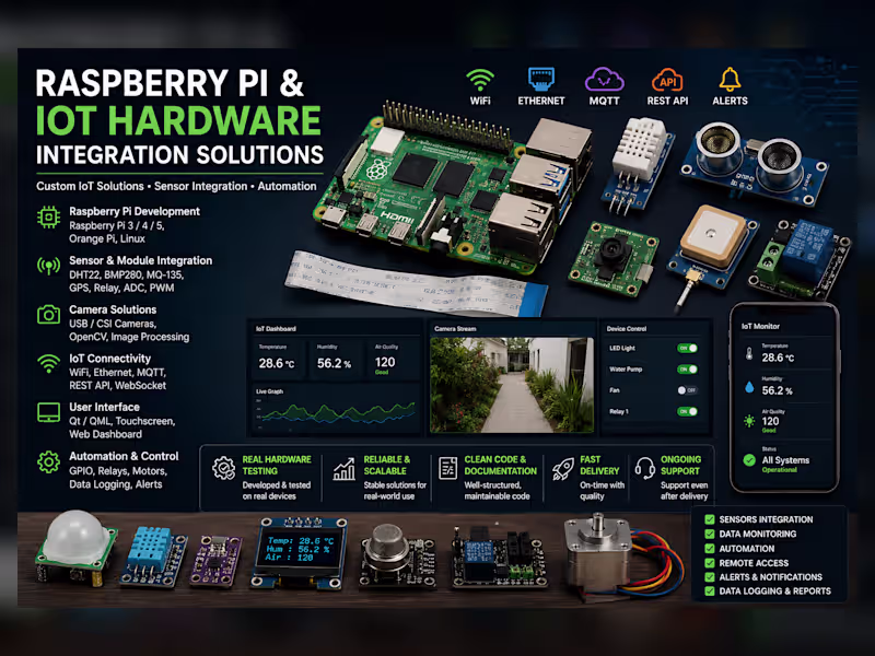 Cover image for Embedded Linux & Raspberry Pi Development