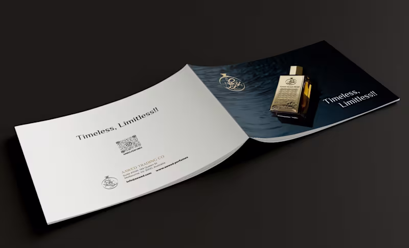 Cover image for AAWED – Perfume Catalogue Design