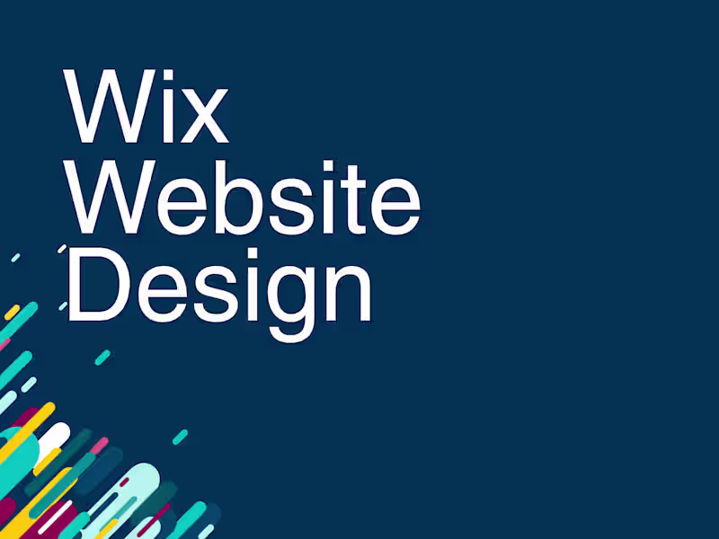 Cover image for Wix Website Design