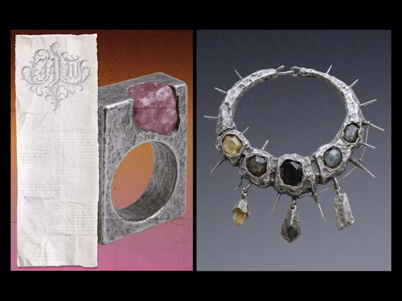 Cover image for gothic editorial aesthetic combining artifact-like