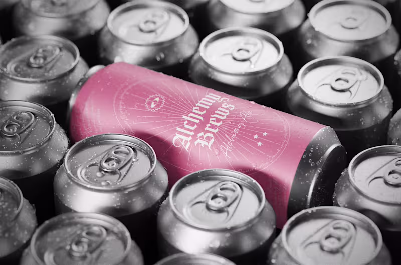Cover image for Alchemy Brews - Beer Brewery Brand Identity Design