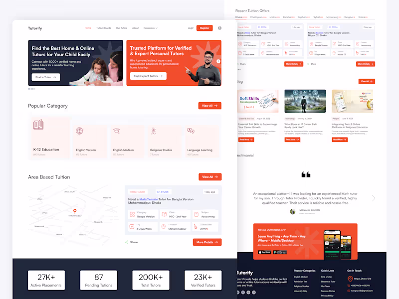 Cover image for 📘 Tutorify — EdTech &