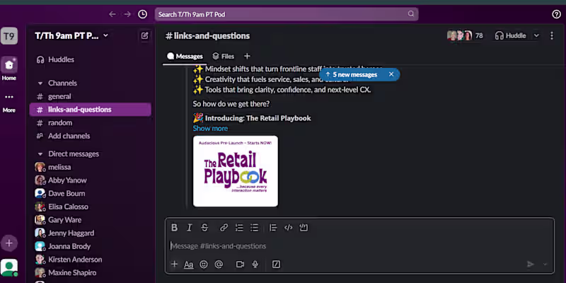 Cover image for Community Management with Slack
Overview: Created