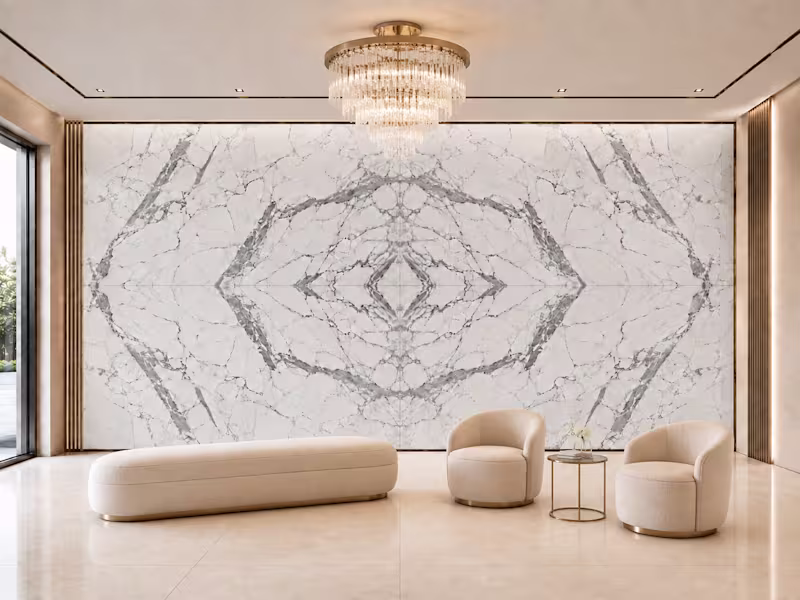 Cover image for Luxury villa Entrance, the wall