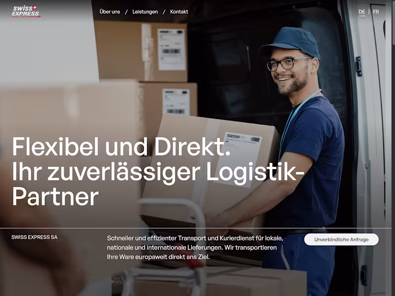 Cover image for Swiss Express SA | Ihr zuverlässiger Logistik-Partner