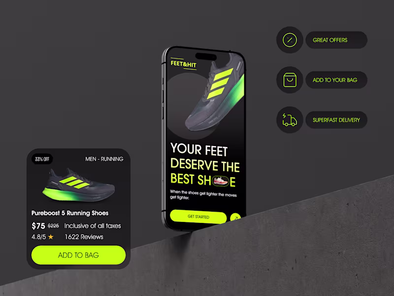 Cover image for FEET & HIT - Sleek.