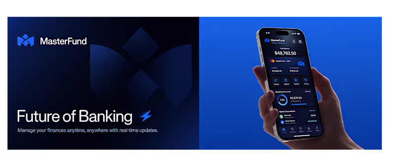 Cover image for MasterFund - Fintech UI/UX Design