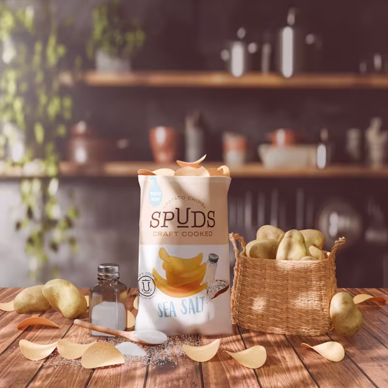 Cover image for COMMERCIAL: "SPUDS CHIPS"          
This