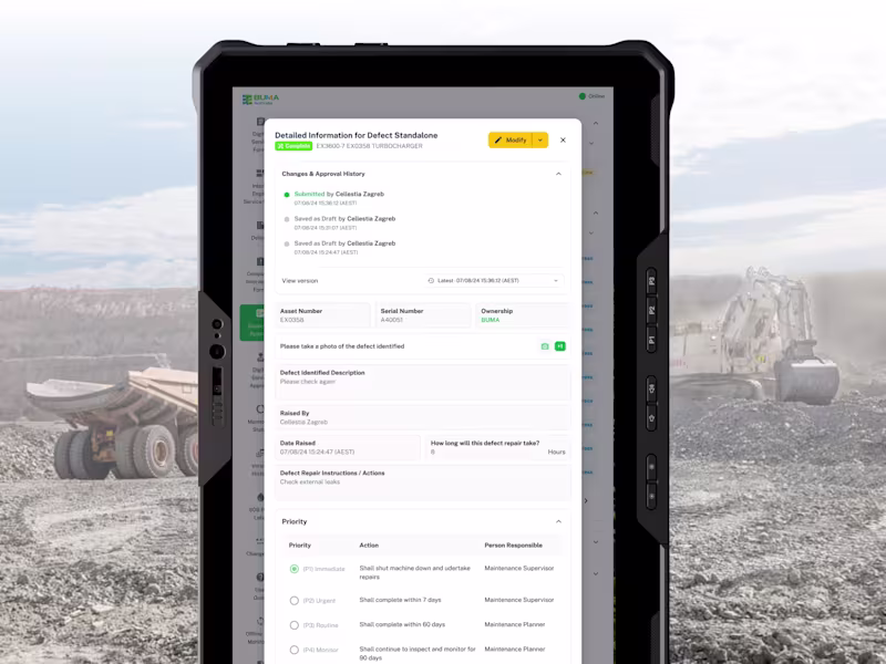 Cover image for IronForms • Advanced Maintenance Forms for BUMA Australia