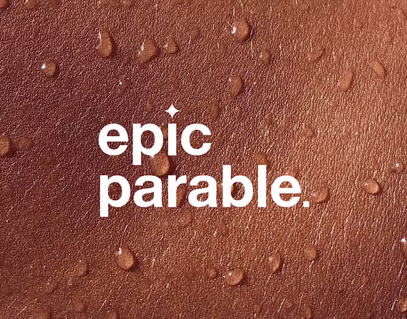 Cover image for Epic parable - A beauty company