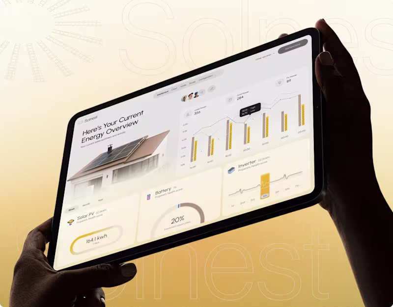 Cover image for Solenest - Solar Monitoring Platform Case Study