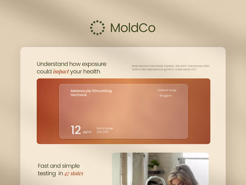 Cover image for MoldCo Website Framer Development