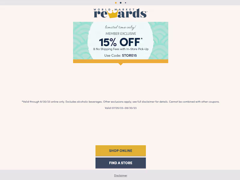 Cover image for Python Lead for World Market Cost Plus Loyalty Program