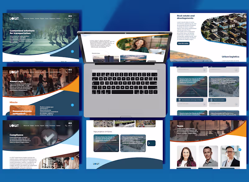 Cover image for UX/UI Project - Redesigning Logit's Website