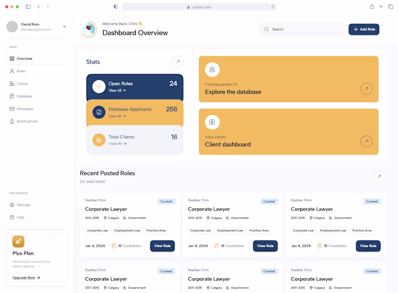 Cover image for Recruiting Portal Product Design