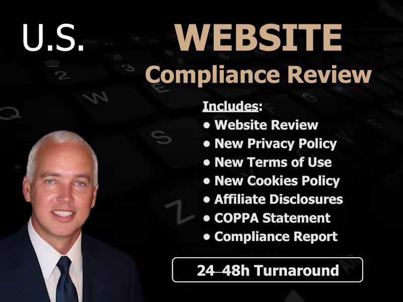 Cover image for Privacy Policy and Terms of Service by US Attorney