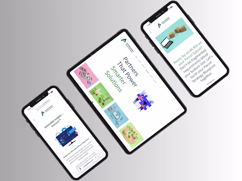 Cover image for Brand & Website System for Advantaship