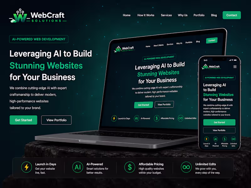 Cover image for Designed and developed a responsive