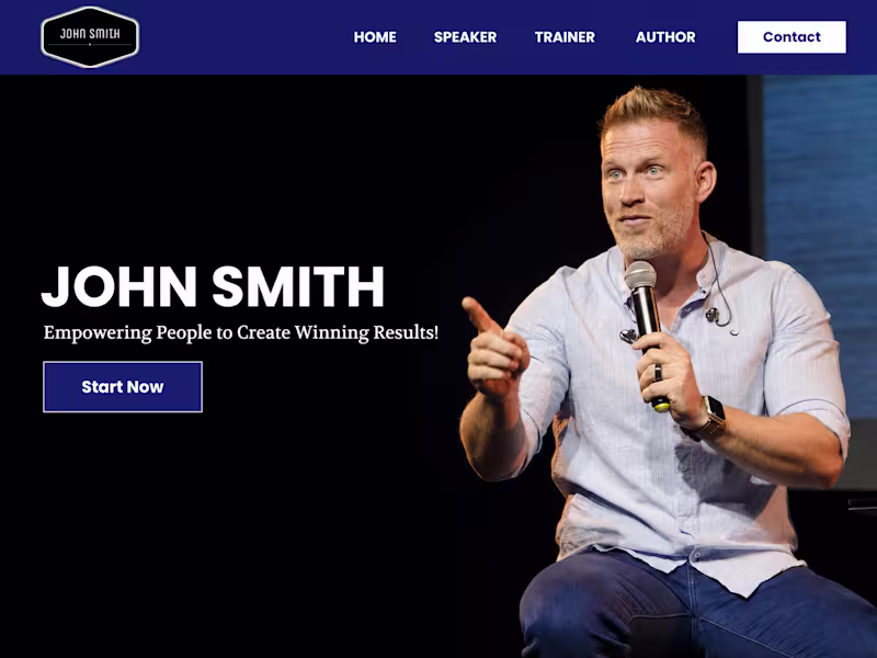 Cover image for Website design concept for a