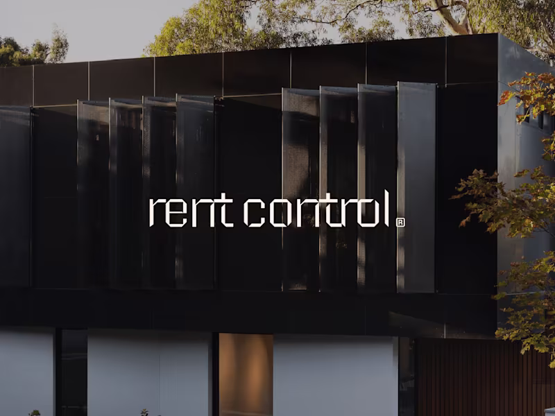 Cover image for Rent Control Wordmark Design