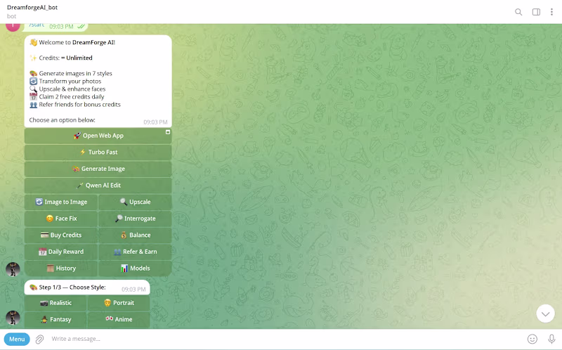 Cover image for Telegram Bot for AI Image