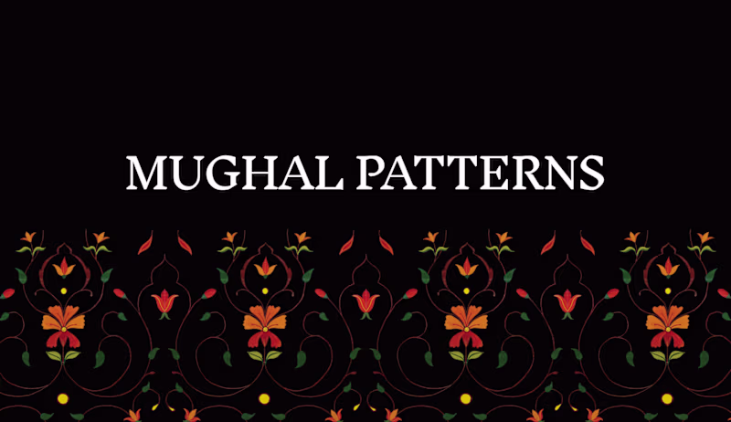 Cover image for Mughal-Inspired Pattern and Animation