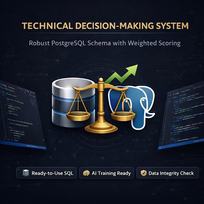 Cover image for Technical Decision-Making SQL System (TDMS)
