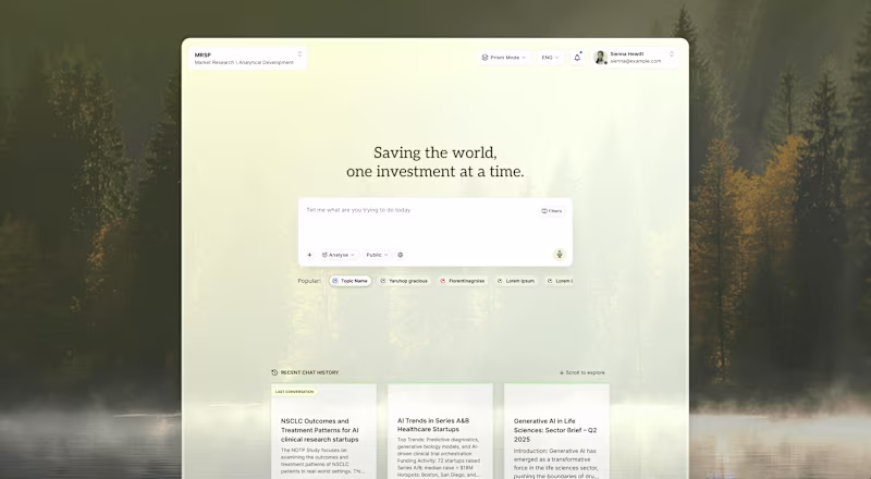 Cover image for GenAI Knowledge Mining Platform - User Research & Product Design